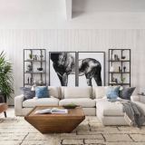 Modulární obrazy (75 fotografií): kreativní umění v moderním interiéru